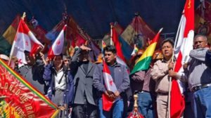 Cooperativistas mineros y organizaciones sociales de Potosí