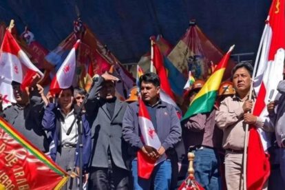 Cooperativistas mineros y organizaciones sociales de Potosí