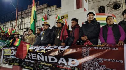 cabildo en Oruro