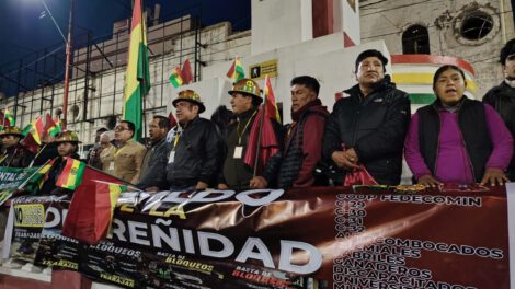 cabildo en Oruro