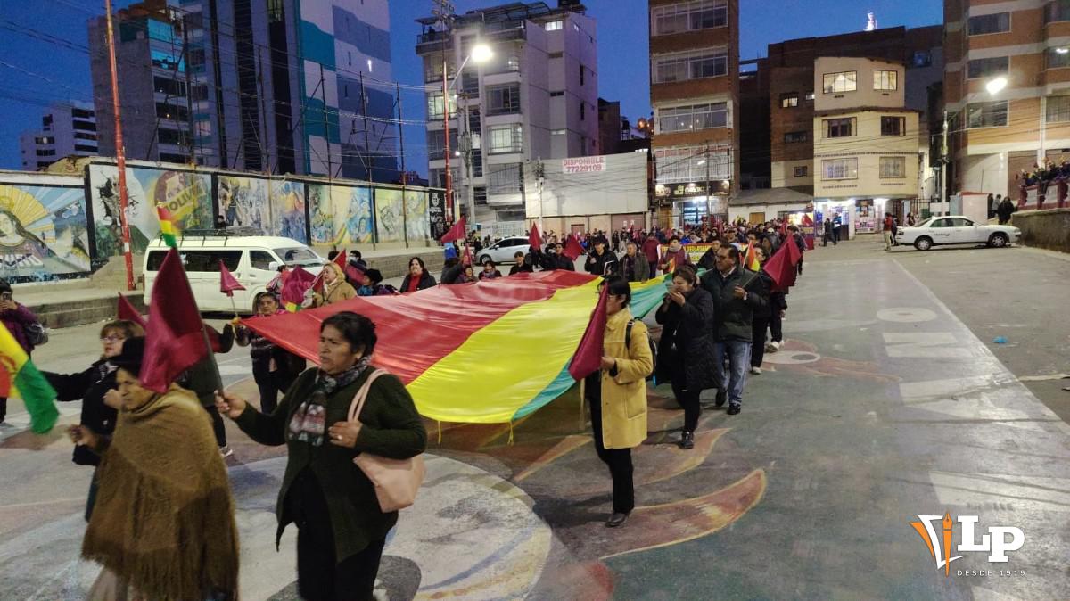 marcha contra bloqueos