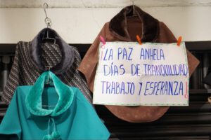 Comerciantes de ropa de invierno