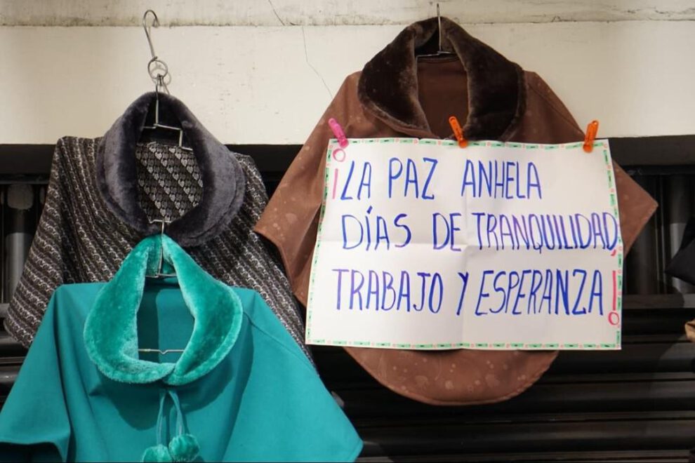 Comerciantes de ropa de invierno