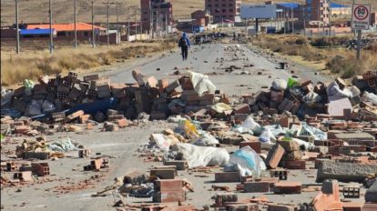 Los bloqueos se han extendido por 47 días en Bolivia