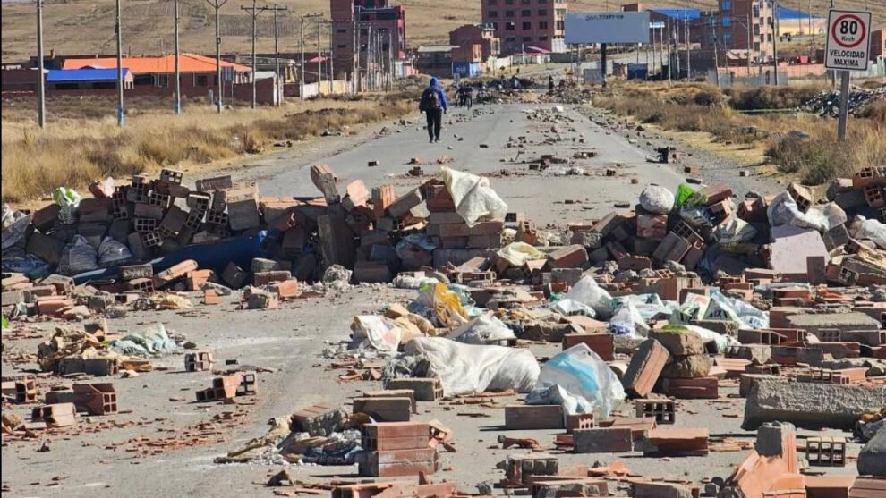 Los bloqueos se han extendido por 47 días en Bolivia