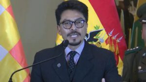 El canciller Fernando Aramayo