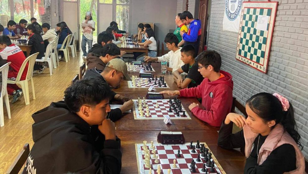 Olimpiada Escolar de Ajedrez, Participaron 54 ajedrecistas, Certamen nacional disputado en Tarija