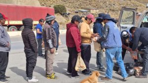 La Delegación Defensorial se desplegó hacia sectores de Lequepalca y la salida de Caracollo