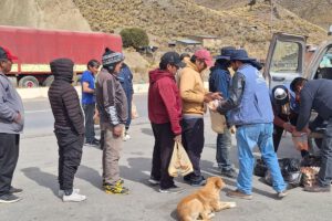 La Delegación Defensorial se desplegó hacia sectores de Lequepalca y la salida de Caracollo
