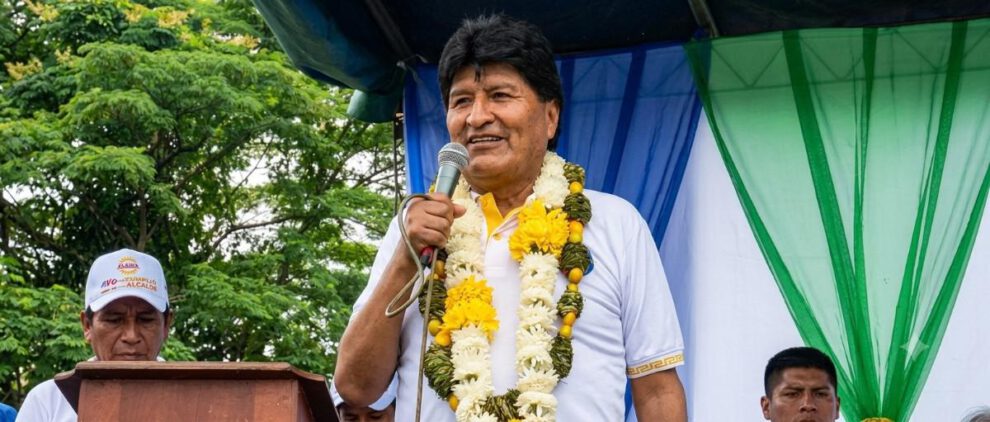 Expresidente Evo Morales