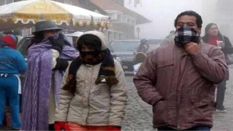 Personas en invierno