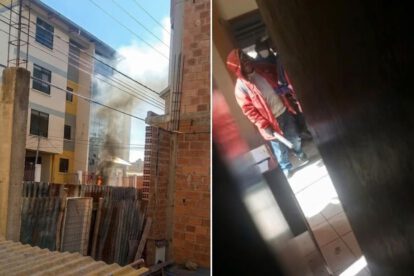 Quema de la subalcaldía del Distrito 8 de El Alto y el ingreso de personas a instalaciones