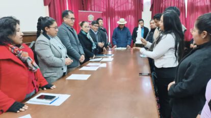 Reunión entre la Asamblea Departamental y Amdeor