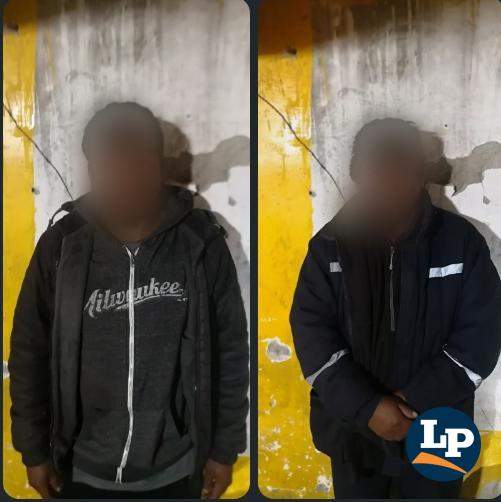 Imagen de los aprehendidos