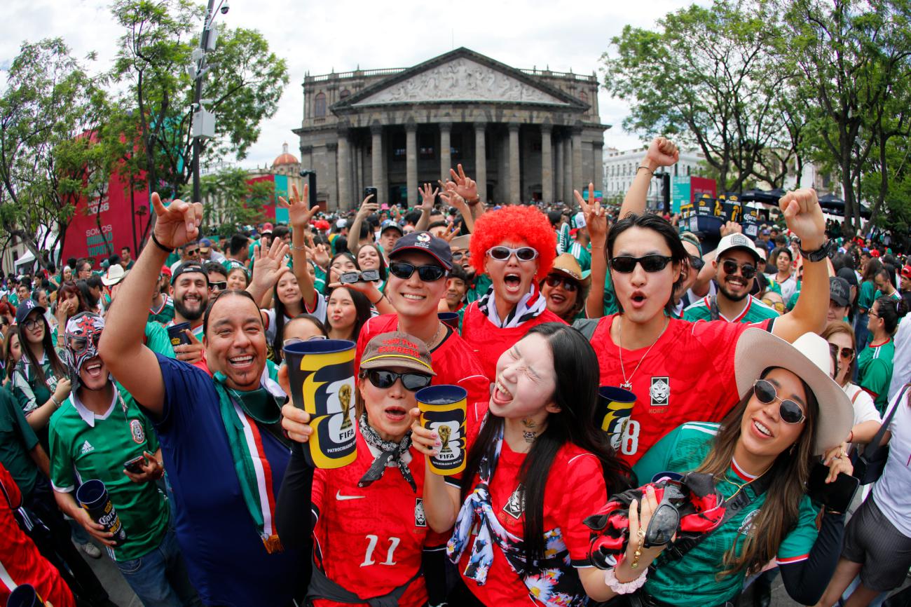 Aficionados de Corea del Sur