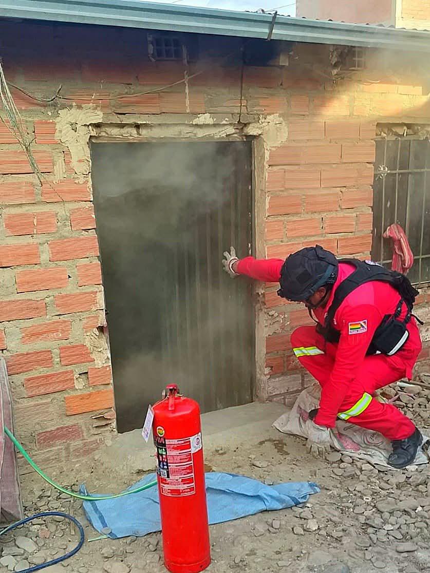 Imagen del trabajo de Bomberos