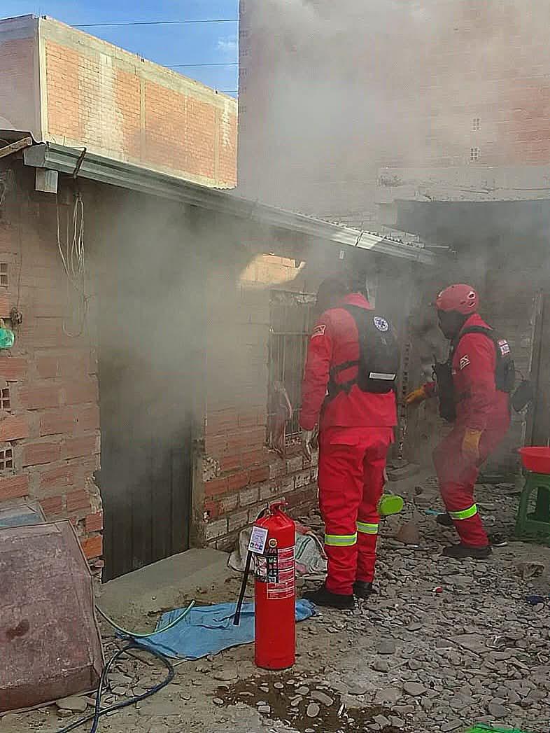 Imagen del trabajo de Bomberos