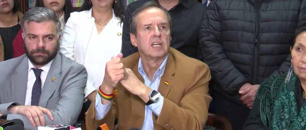 El expresidente Jorge “Tuto” Quiroga