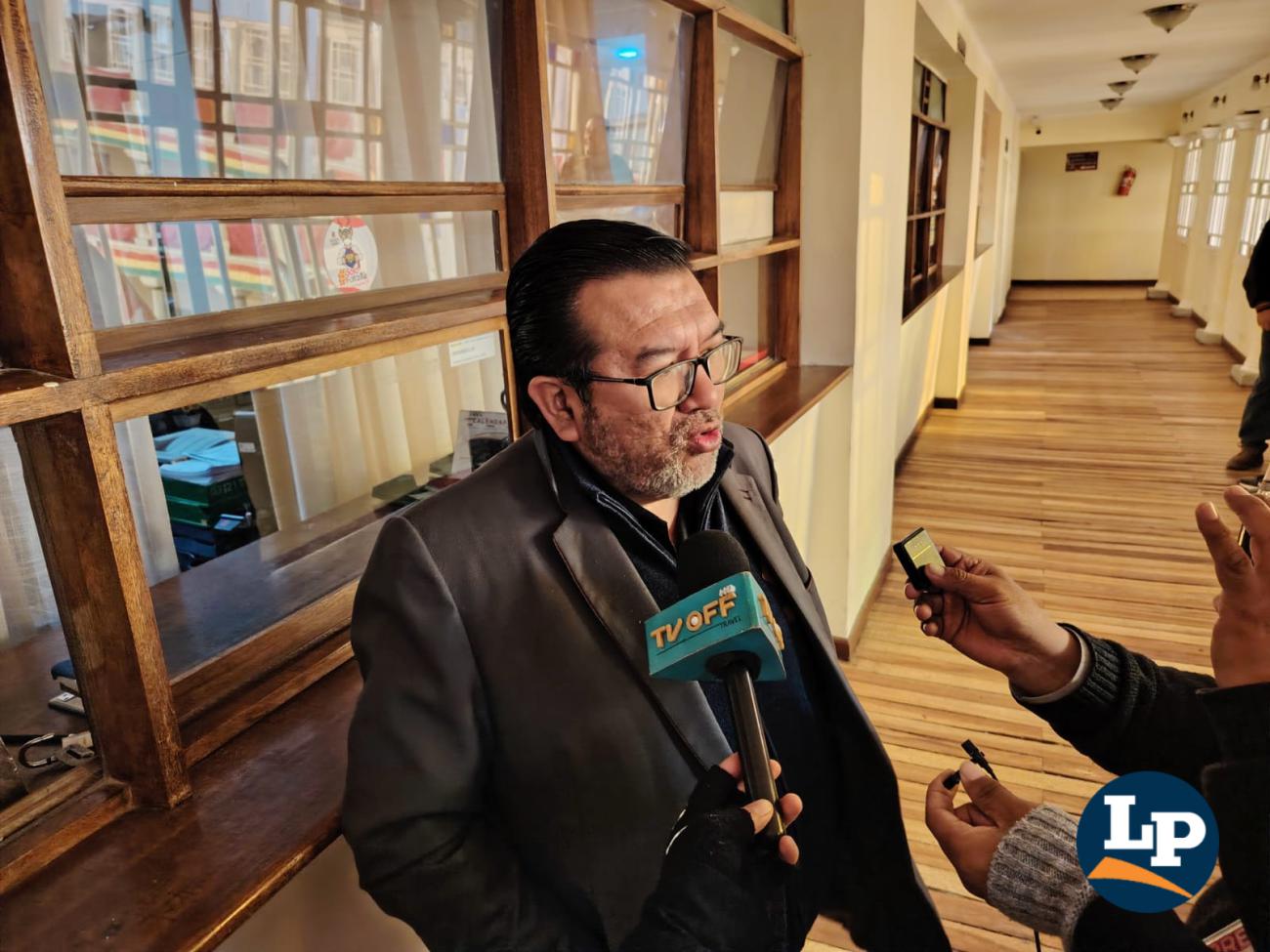 Secretario de Planificación de la Gobernación de Oruro Giovani Hugo Torrez