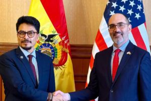 El canciller Fernando Aramayo