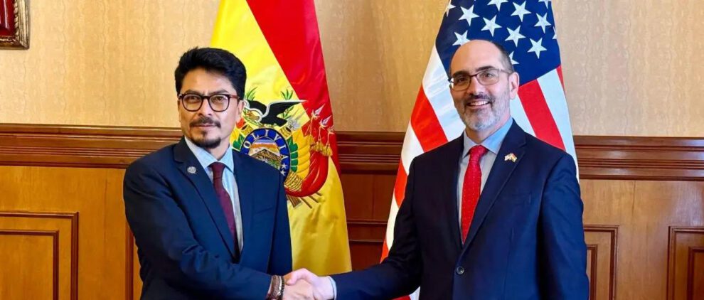 El canciller Fernando Aramayo