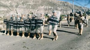 Estado de excepción en Bolivia