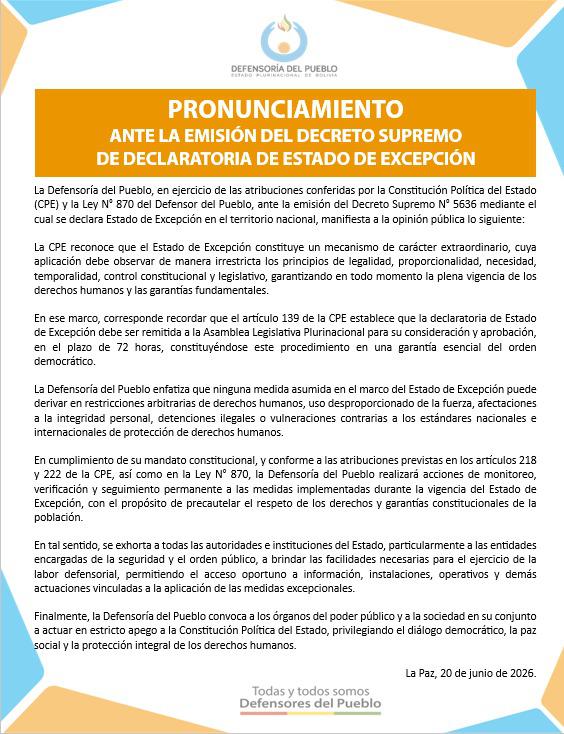 comunicado