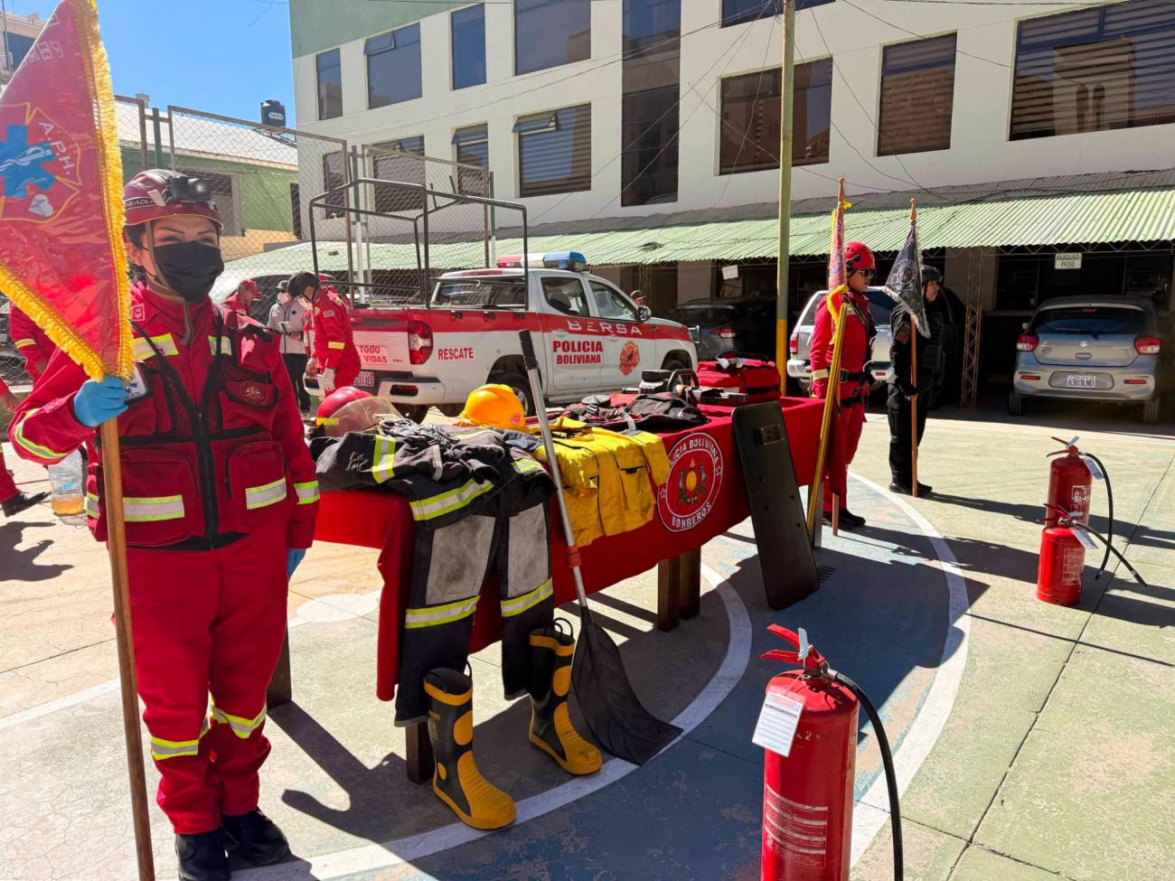 Imagen de la unidad de Bomberos