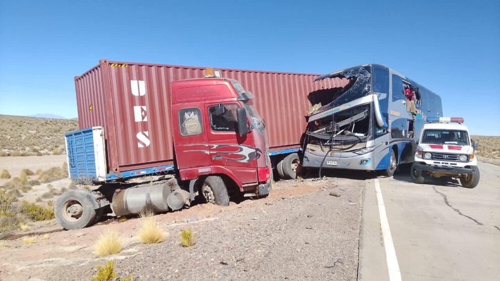 Imagen del accidente