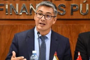 El ministro de Economía, José Gabriel Espinoza