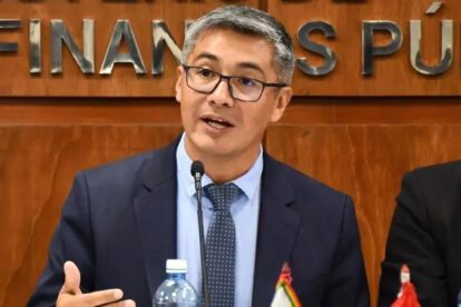 El ministro de Economía, José Gabriel Espinoza