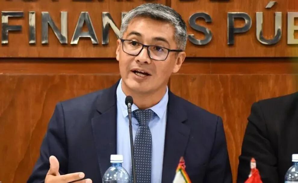 El ministro de Economía, José Gabriel Espinoza