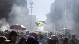 Marcha de manifestantes