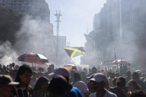 Marcha de manifestantes
