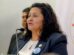 La ministra de Salud en conferencia de prensa