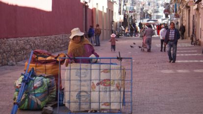 Varios negocios tuvieron que cerrar sus puertas durante los días de bloqueo