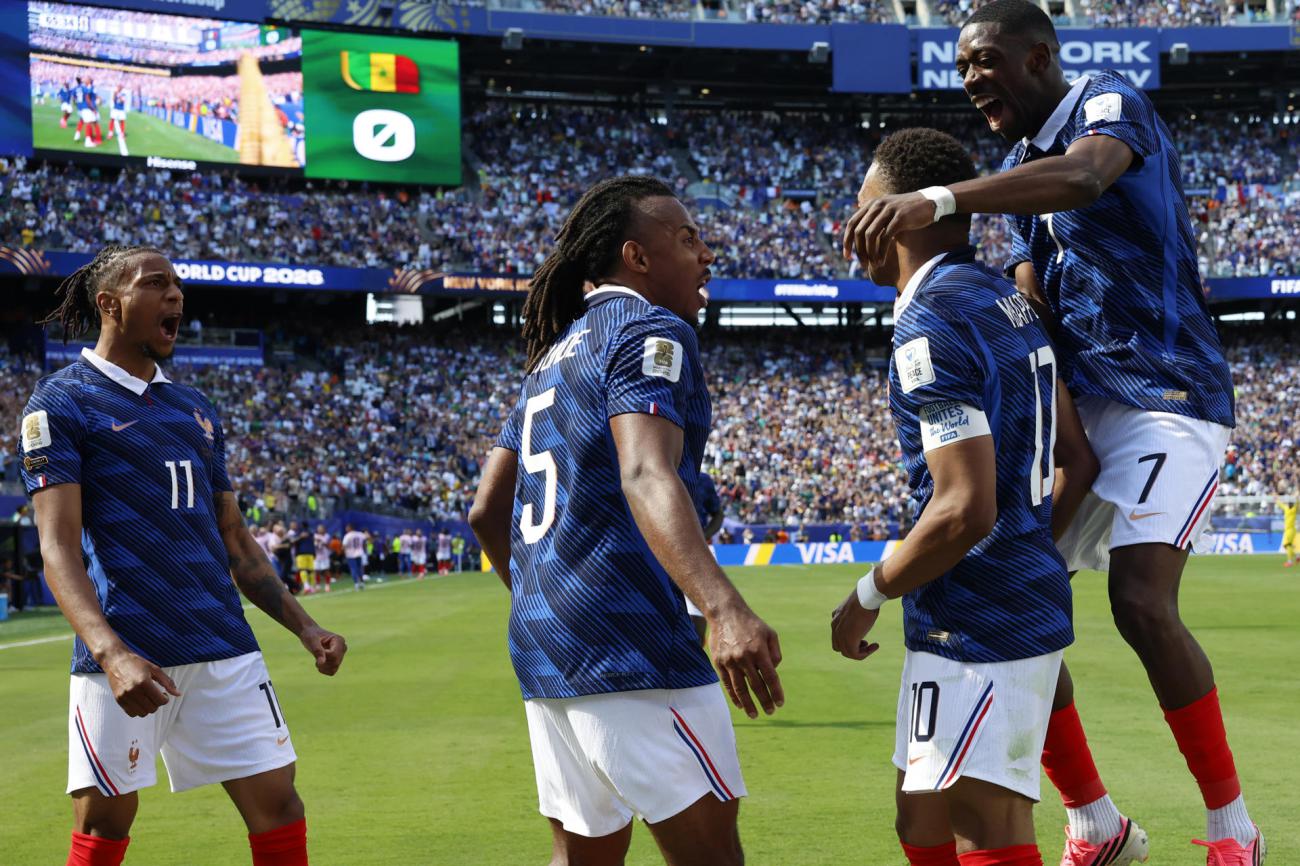 jugadores de la selección de Francia