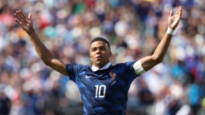 Kylian Mbappe, de Francia