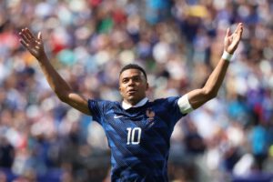 Kylian Mbappe, de Francia