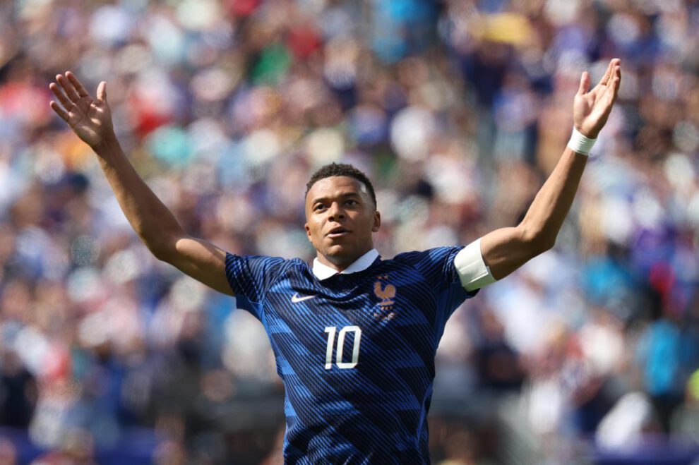 Kylian Mbappe, de Francia