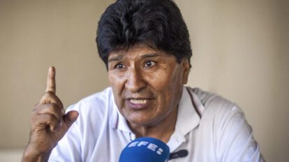El expresidente de Bolivia Evo Morales