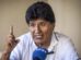 El expresidente de Bolivia Evo Morales