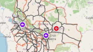 Según el mapa de transitabilidad las carreteras ya estan libres pero se debe realizar una limpieza