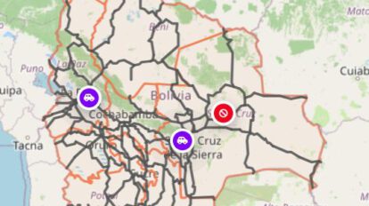 Según el mapa de transitabilidad las carreteras ya estan libres pero se debe realizar una limpieza