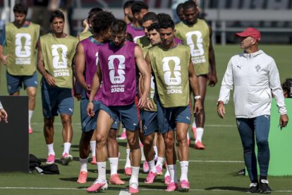 El técnico de Portugal, Roberto Martinez