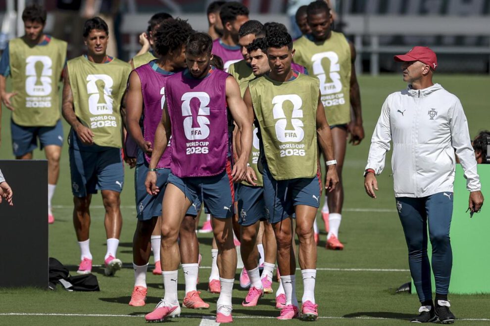 El técnico de Portugal, Roberto Martinez