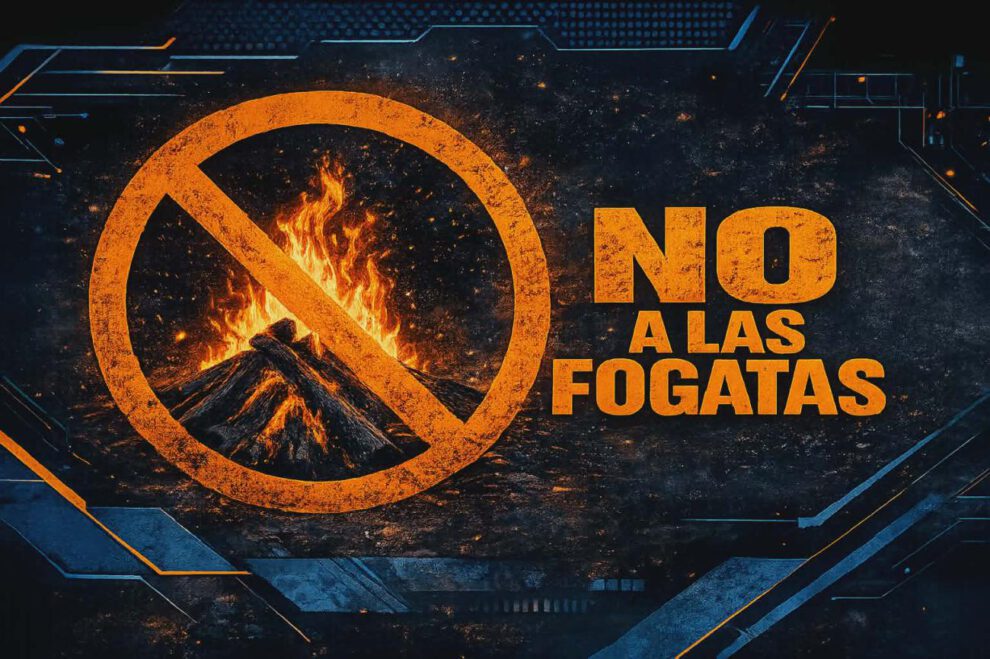 Se refuerza la prohibición de encender fogatas en la noche de San Juan