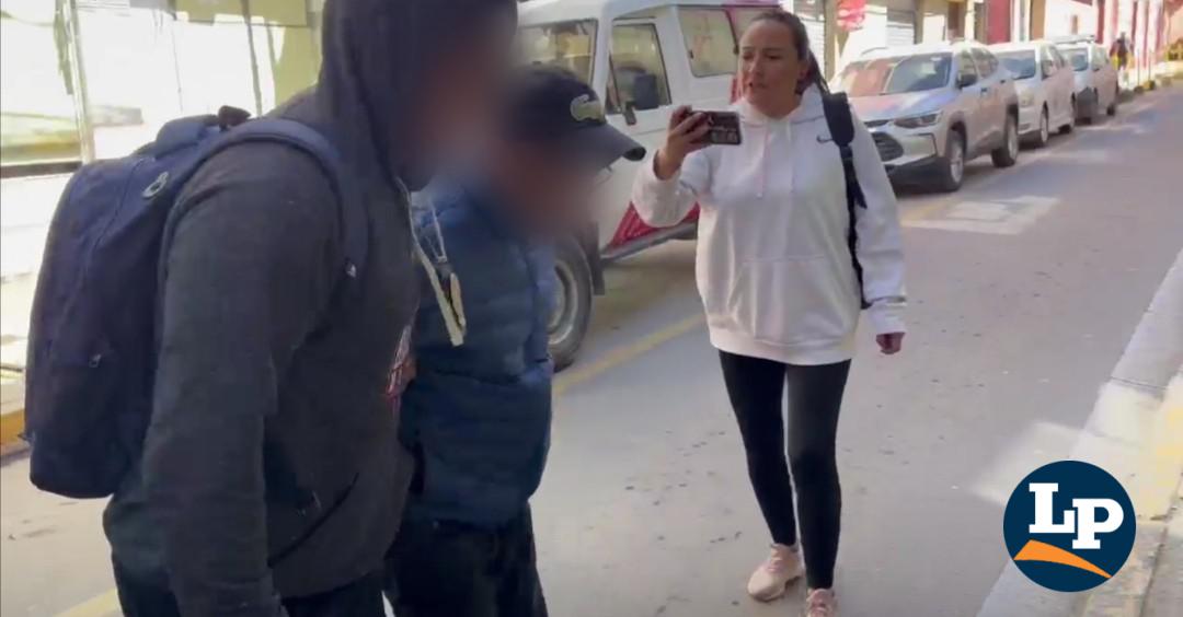 Imagen de uno de los detenidos