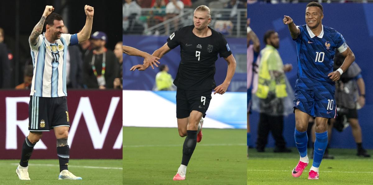 Mundial 2026 Cristiano Ronaldo, Mundial 2026 Lionel Messi, Mundial 2026 goleadores
