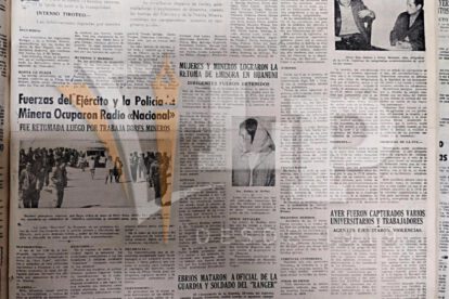 Portada del periódico LA PATRIA del 25 de junio de 1967